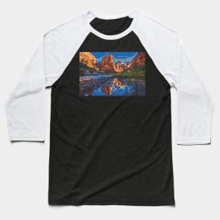 Refrigerator Canyon, Zion National Park Baseball T-Shirt